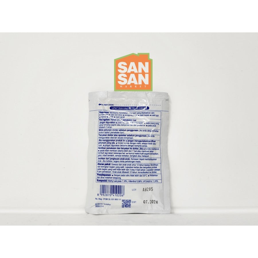 SALONPAS Koyo Pereda Nyeri Sachet isi 12 x 1 lembar
