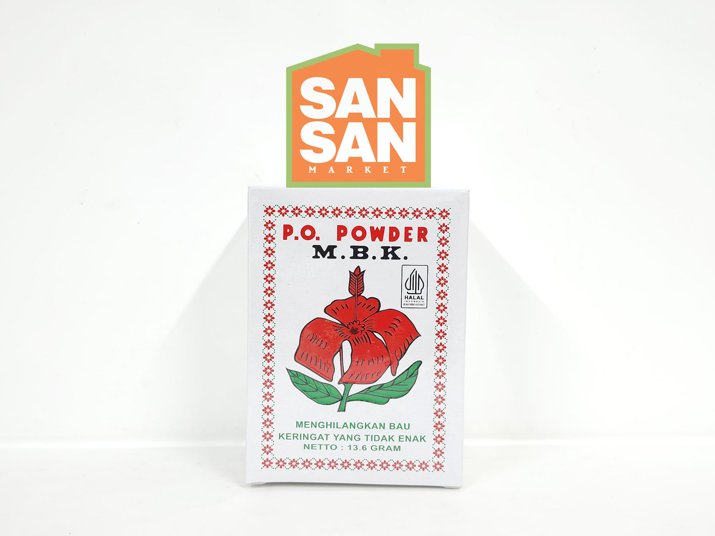 Bedak MBK isi 12 pcs - penghilang bau badan ketiak