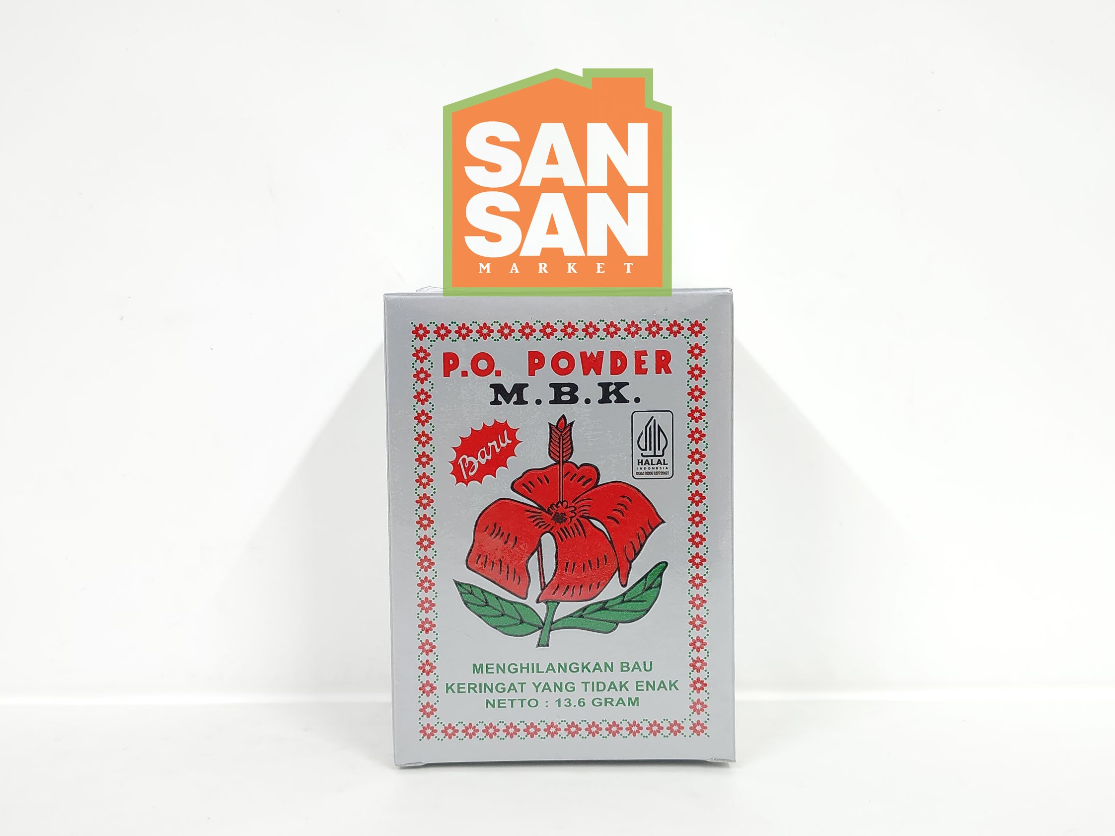 Bedak MBK isi 12 pcs - penghilang bau badan ketiak