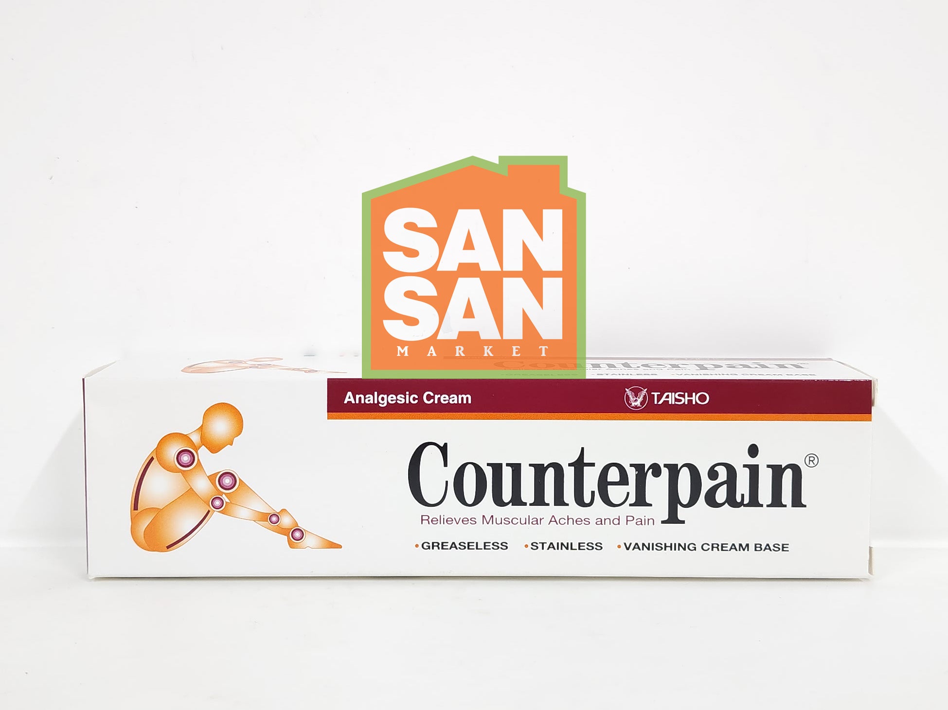 Counterpain Cream 120 Gr - krim cream analgesic pereda nyeri otot sendi