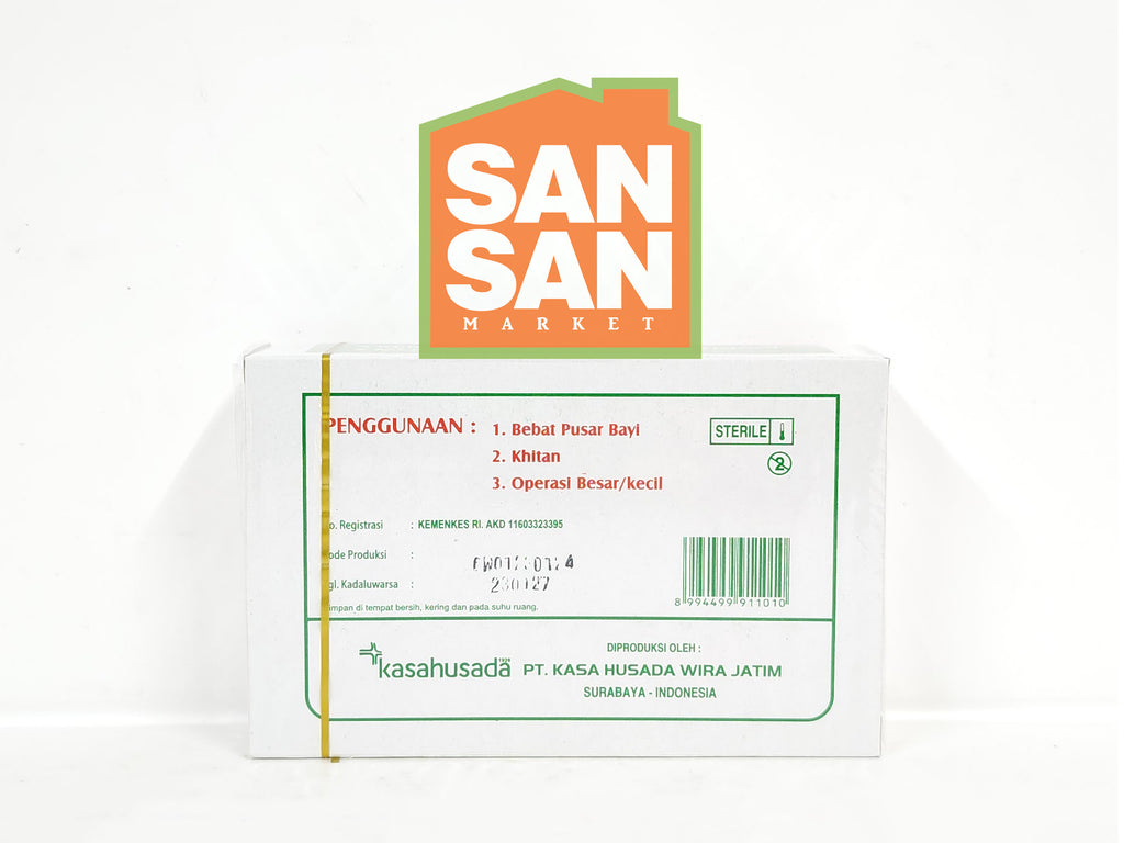 Kasa Husada Hidrofil Steril 16/16 - kasa steril untuk penutup luka