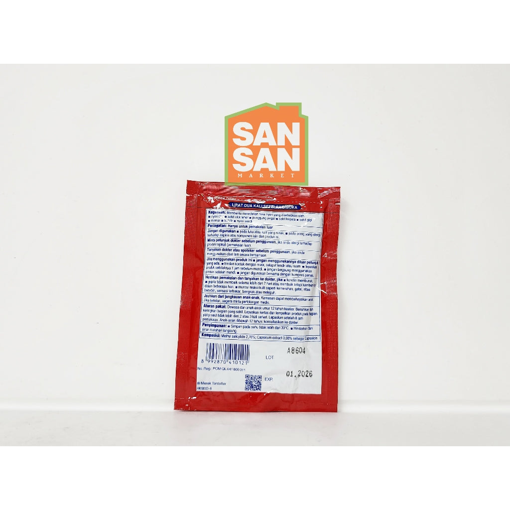 SALONPAS Koyo Pereda Nyeri Sachet isi 12 x 1 lembar