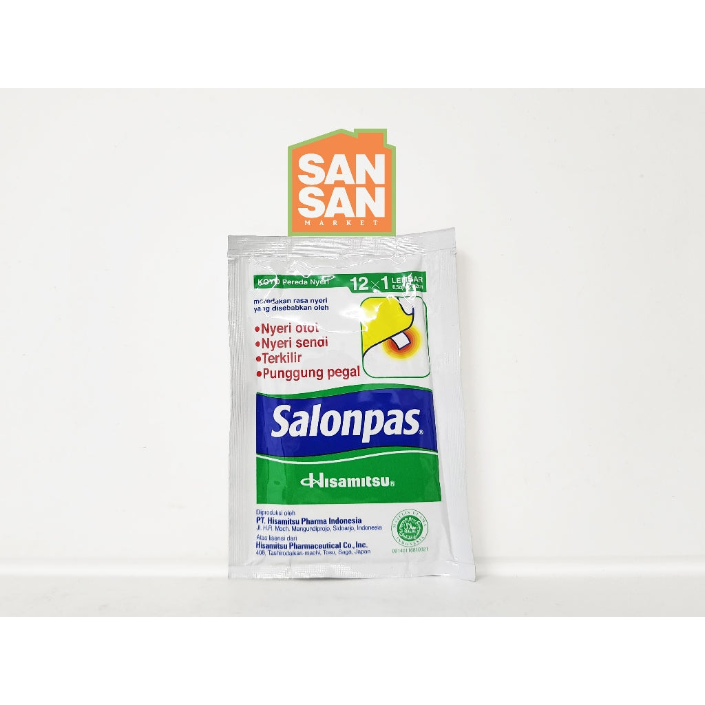 SALONPAS Koyo Pereda Nyeri Sachet isi 12 x 1 lembar