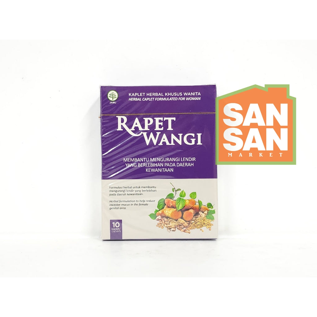 Rapet Wangi Box Isi 10 Kaplet Herbal Wanita