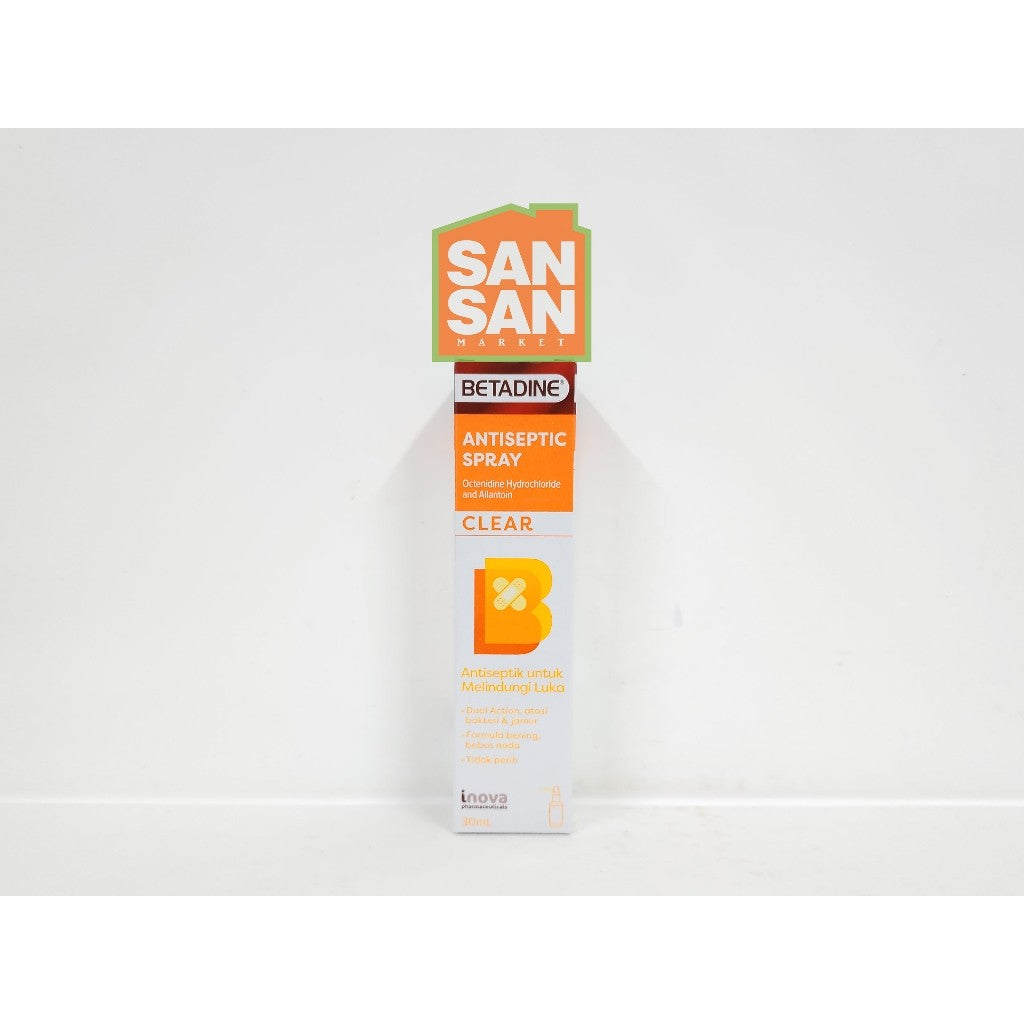 BETADINE Antiseptic Spray Clear 30 ml