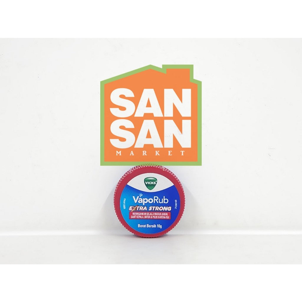 Vicks Vaporub Balsem Extra Strong 10 gr - meringankan gejala batuk dan pilek