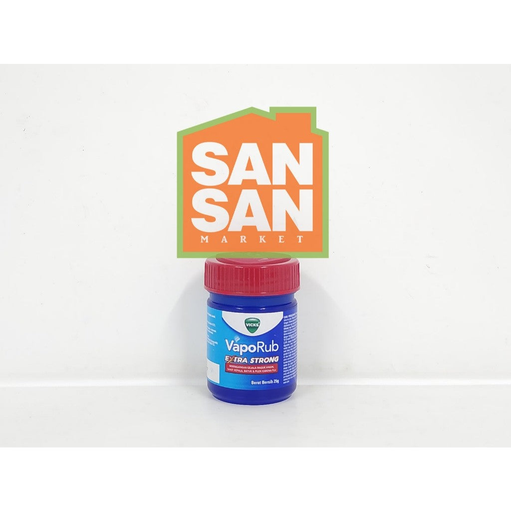 Vicks Vaporub Balsem Extra Strong 25 gr - meringankan gejala batuk dan pilek