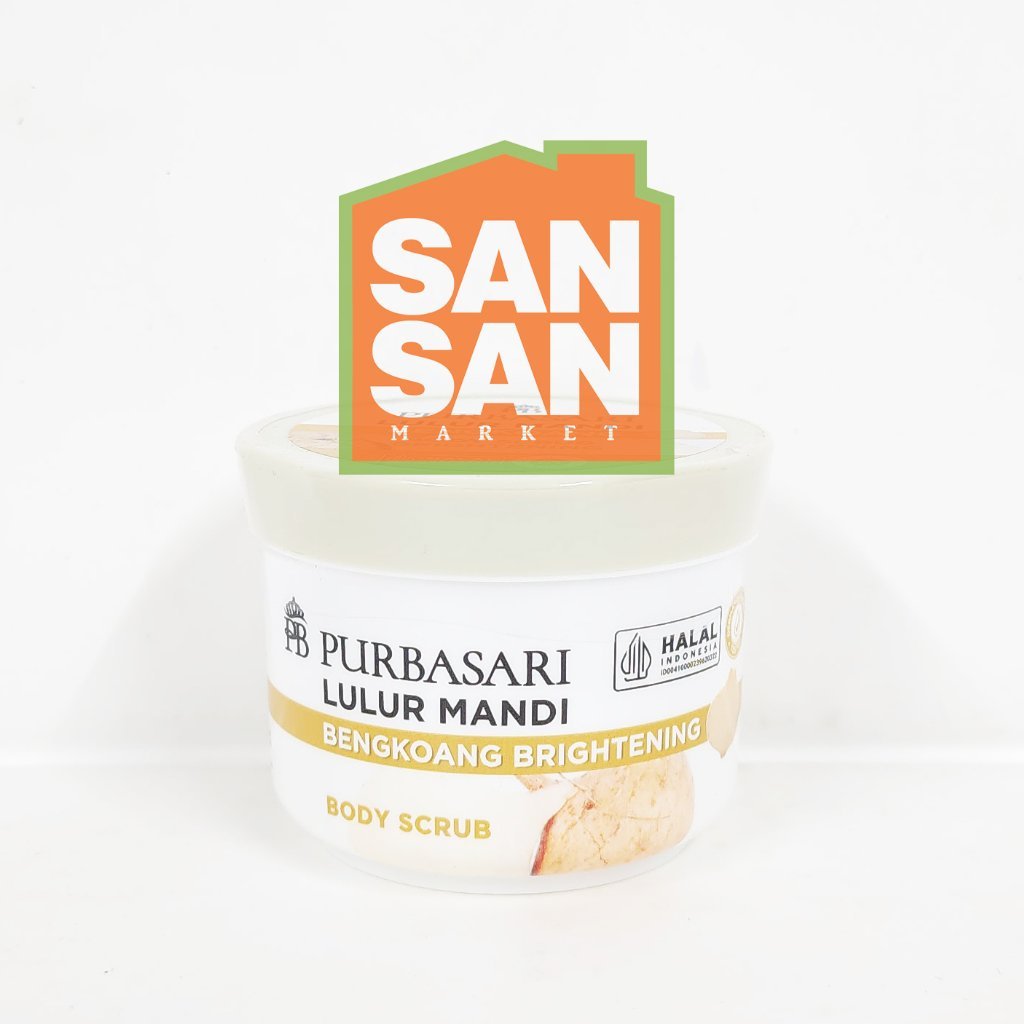 PURBASARI Lulur Mandi Body Scrub Bengkoang Brightening 100 gr