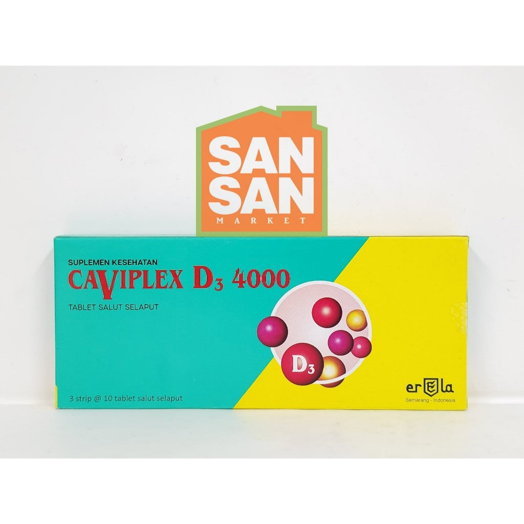 Caviplex D3 4000 Box isi 30 Tablet