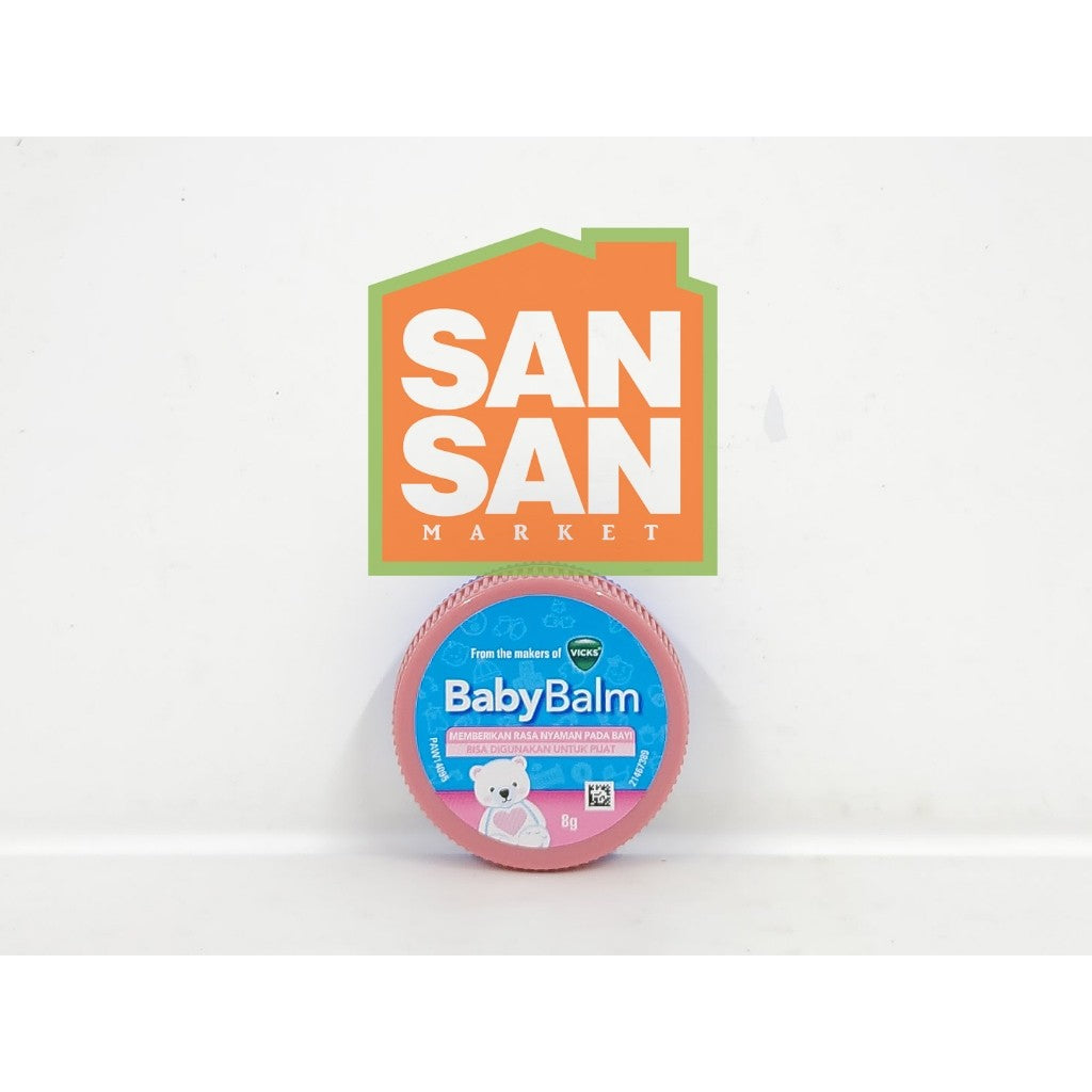 Vicks Baby Balm 8 gr - meringankan gejala batuk dan pilek