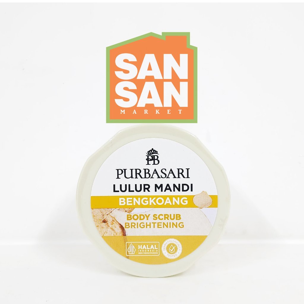 PURBASARI Lulur Mandi Body Scrub Bengkoang Brightening 100 gr