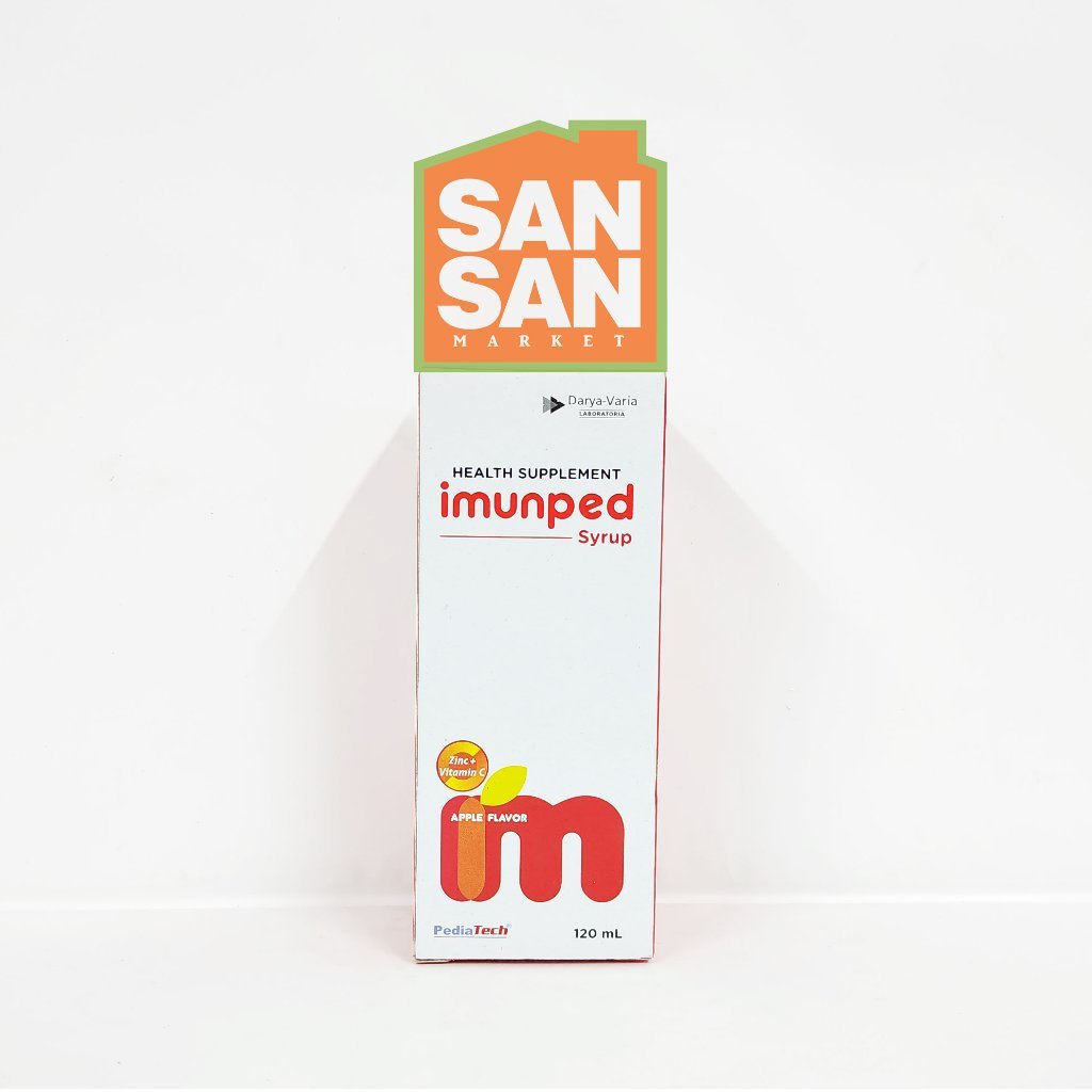 Imunped Sirup 120 ml - suplemen anak dengan vitamin c & zinc