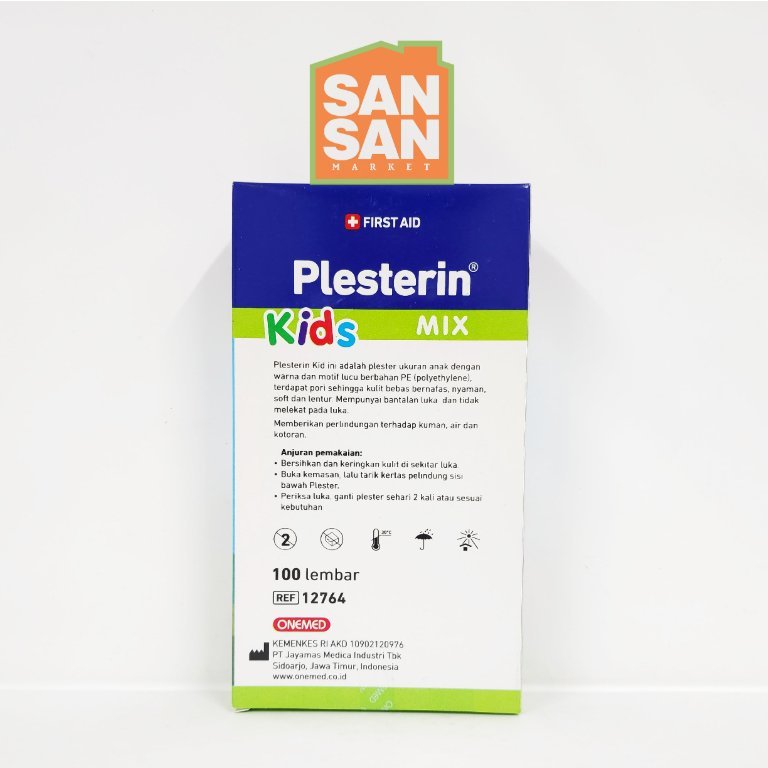 ONEMED Plesterin Kids MIX Plester Anak Box isi 100