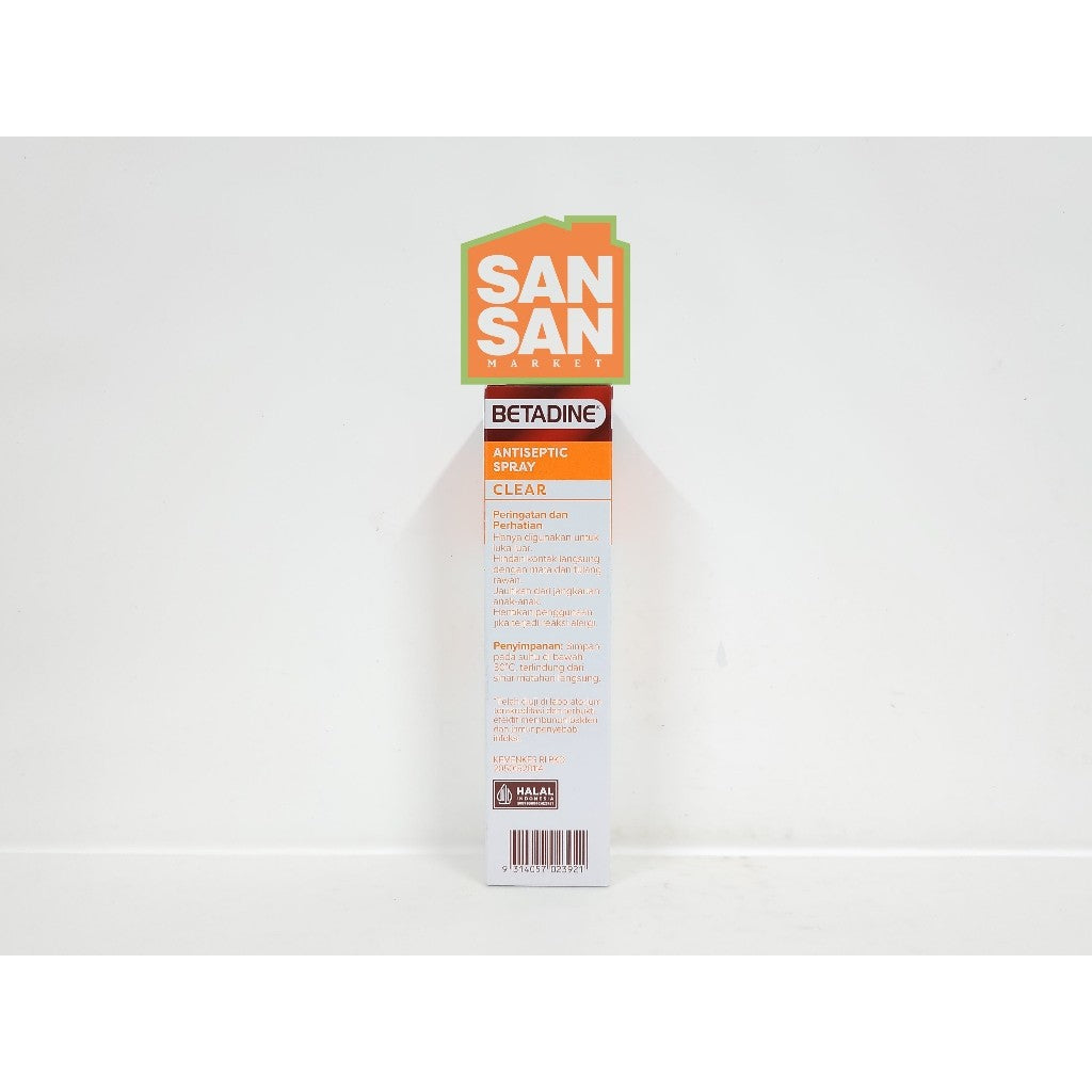 BETADINE Antiseptic Spray Clear 30 ml