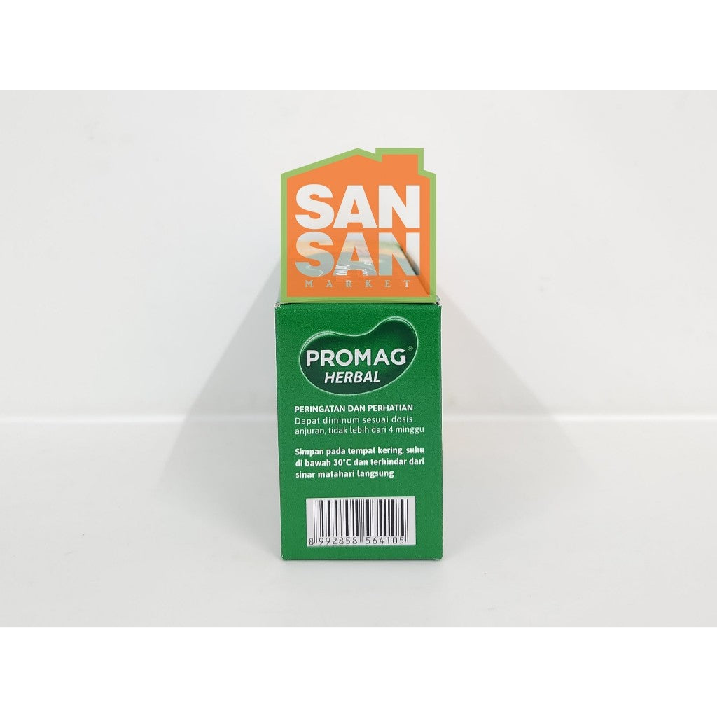 Promag Herbal Cair Box isi 6 sachet - obat herbal maag lambung