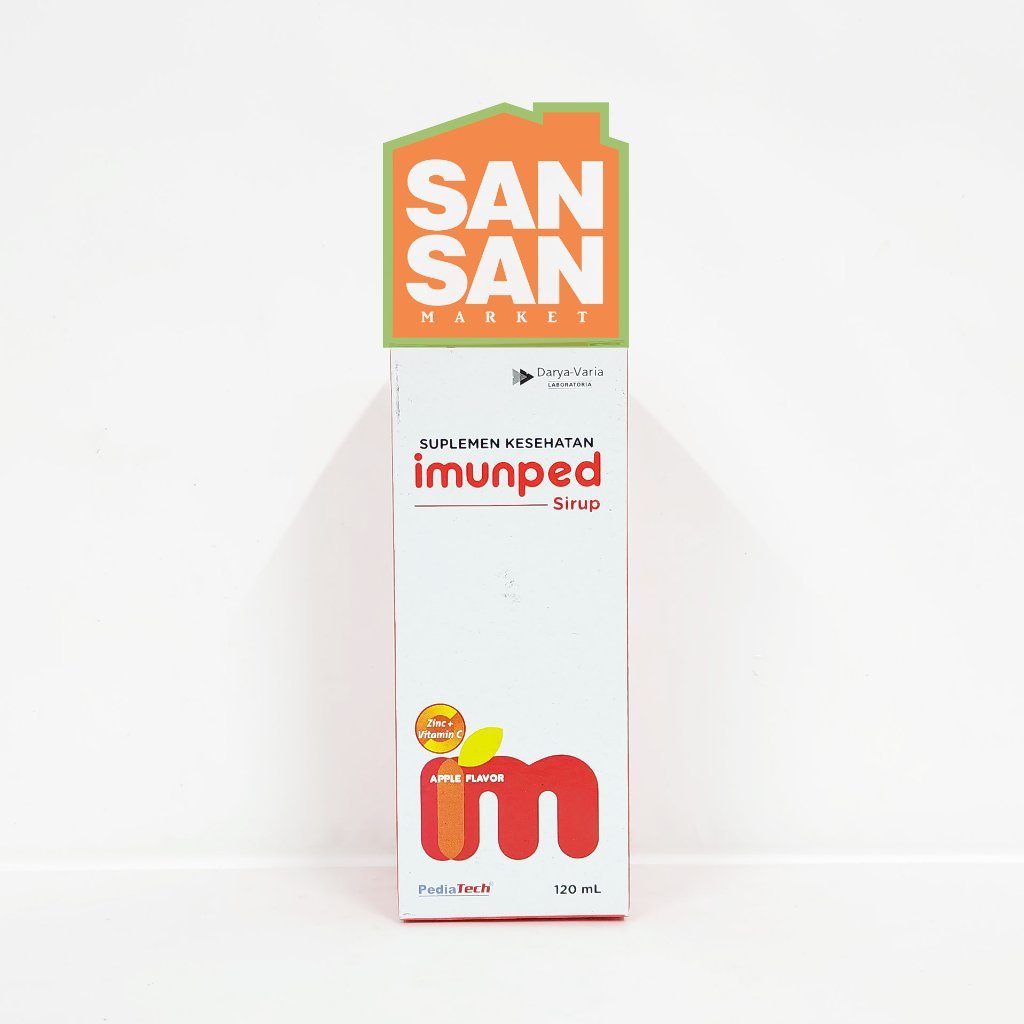 Imunped Sirup 120 ml - suplemen anak dengan vitamin c & zinc