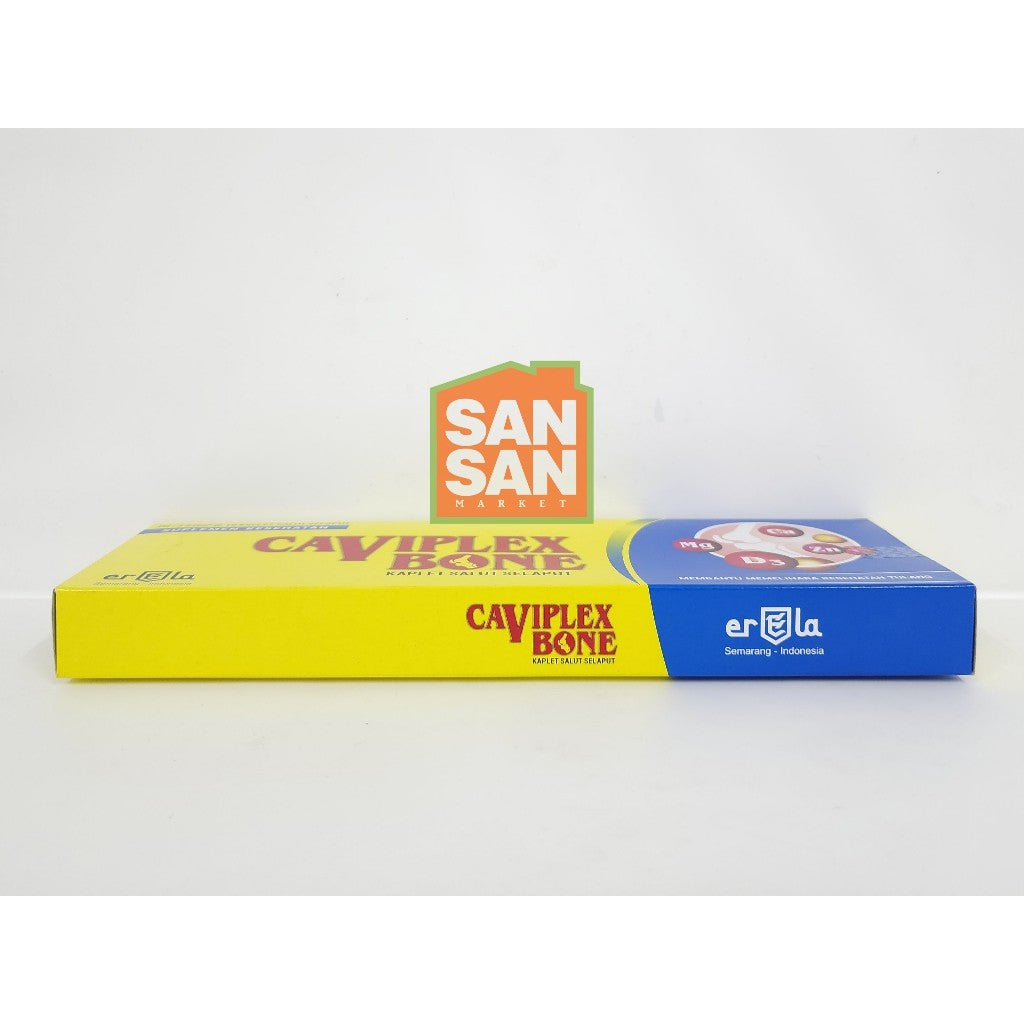 Caviplex Bone Box isi 30 Tablet - suplemen Kesehatan tulang