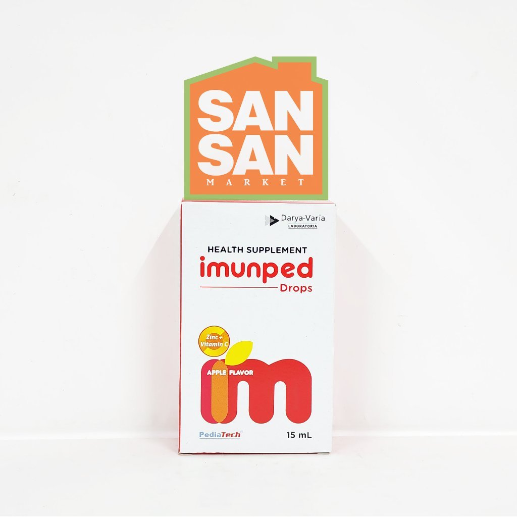 Imunped Drops 15 ml - suplemen anak dengan vitamin c & zinc