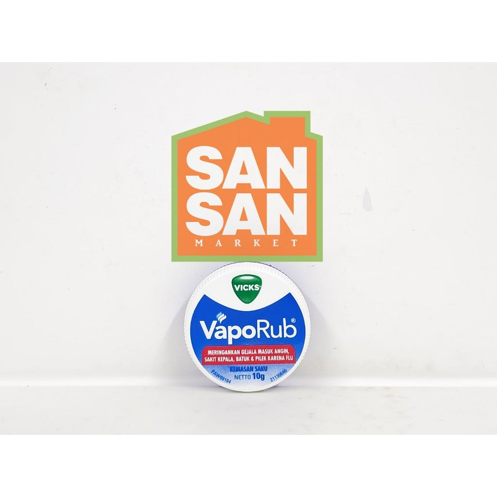 Vicks Vaporub Balsem 10 gr - meringankan gejala batuk dan pilek