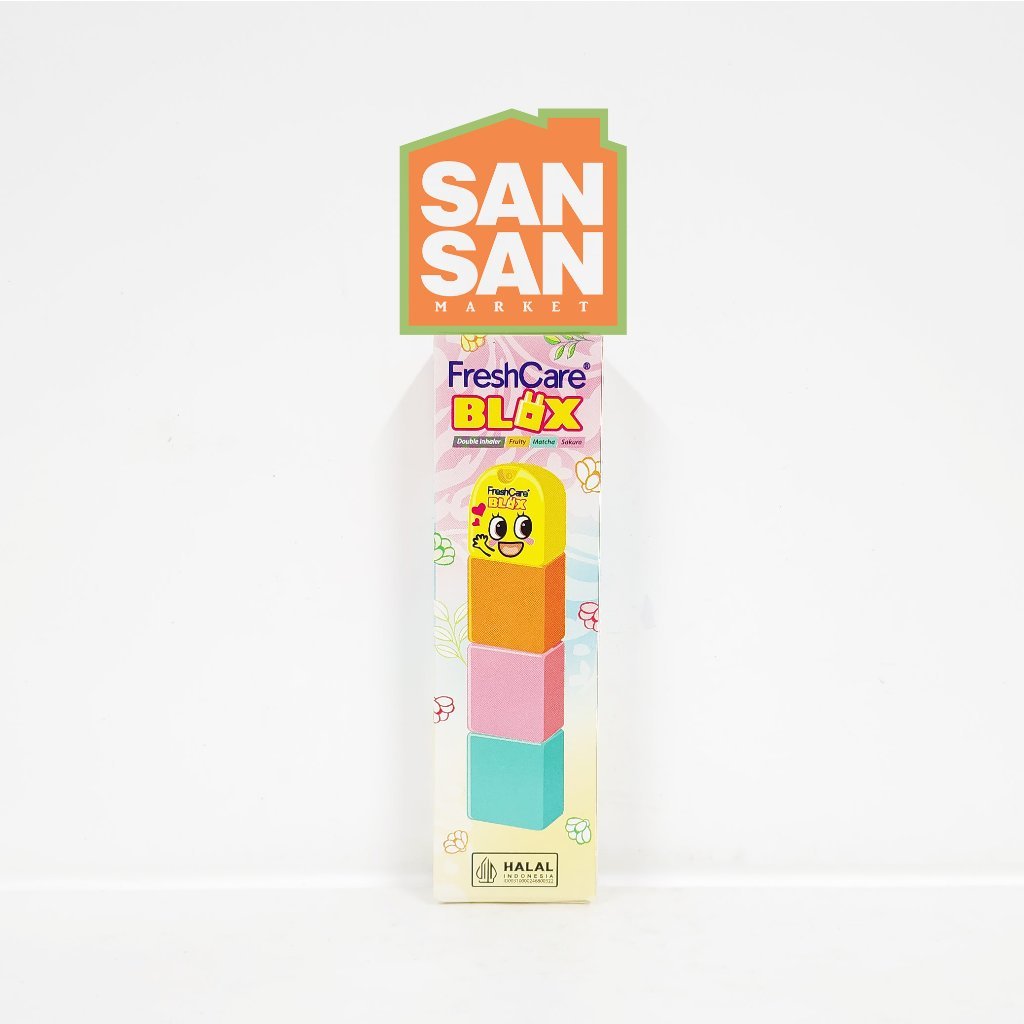 FreshCare BLOX - Double Inhaler Sakura, Matcha dan Fruity