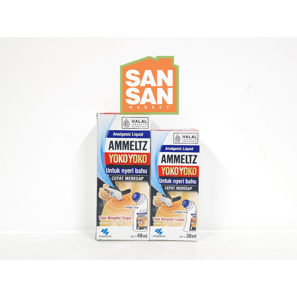 Ammeltz Yokoyoko Yoko Yoko - Cairan Analgesik Gosok Pereda Nyeri Otot Sendi Pegal Keseleo