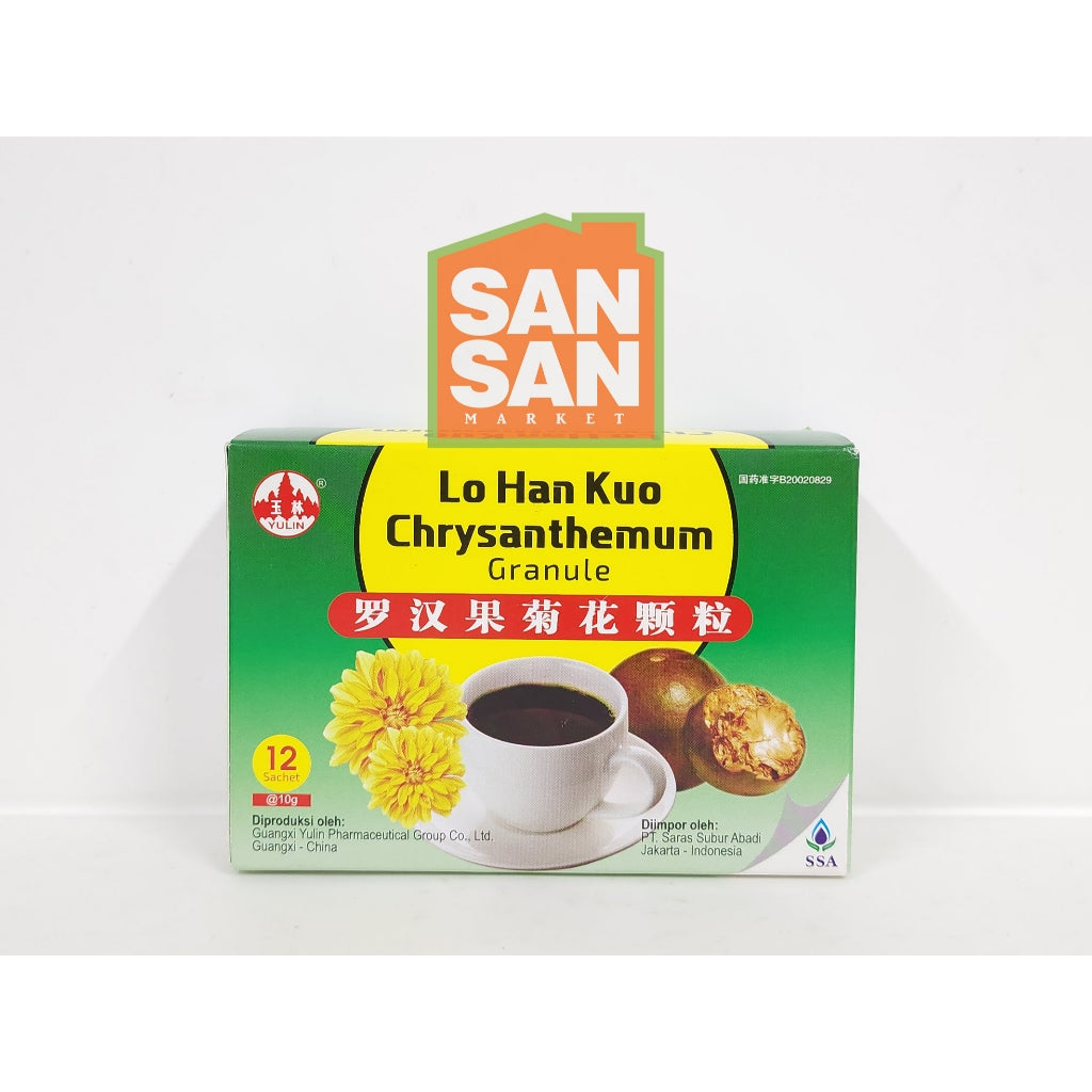 Lo Han Kuo Chrysanthemum Granule Yulin isi 12 - teh lohankuo krisantemum panas dalam