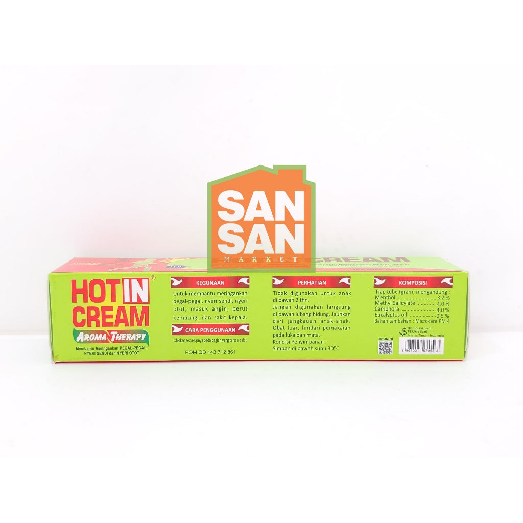 HOTIN CREAM Aromaterapi Tube 120 gr