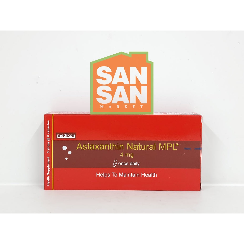 Medikon Astaxanthin Natural MPL 4 mg Box isi 18 Kapsul