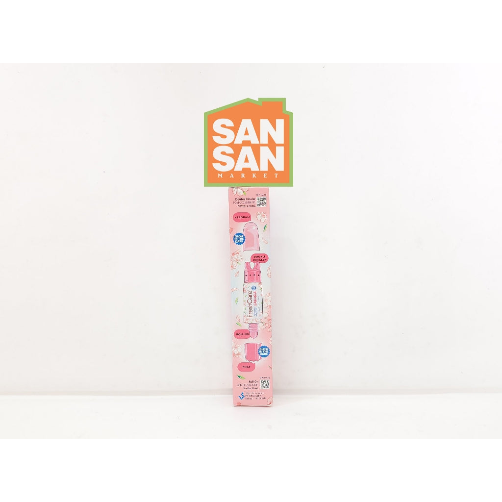 Freshcare Smash Sakura - Double Inhaler + Kerokan + Roll On + Pijat dan Relaksasi