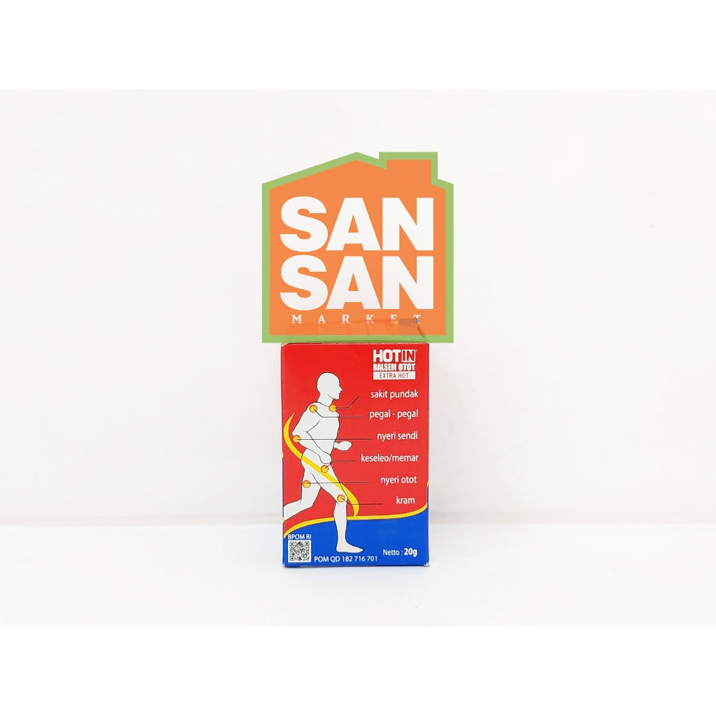 HOTIN Balsem Otot Extra Hot 20 gr - balsam nyeri otot