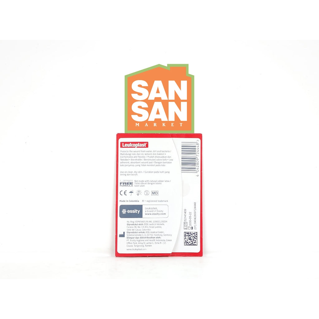 Leukoplast Aqua Pro isi 6 mix - Plaster luka lentur dan tahan air