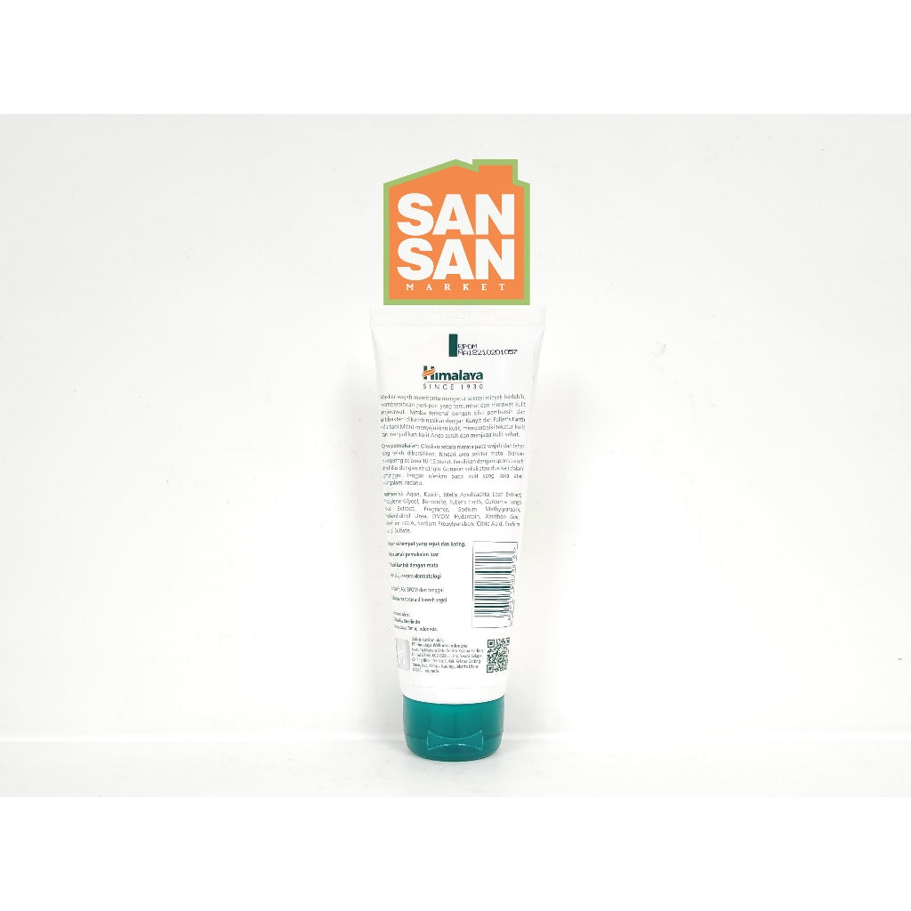 Himalaya Purifying Neem Face Mask 100 ml - masker wajah untuk jerawat acne