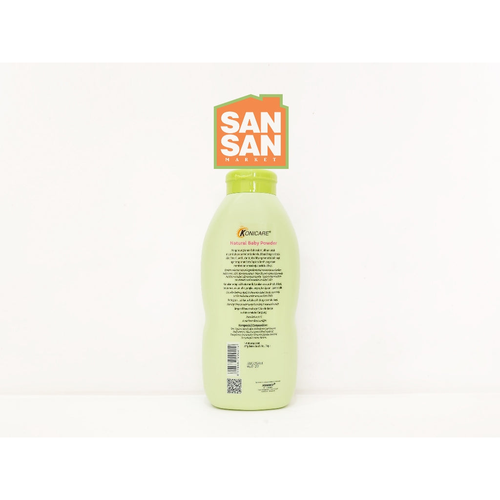 Konicare Natural Baby Powder Powdery 100 gr - bedak bayi