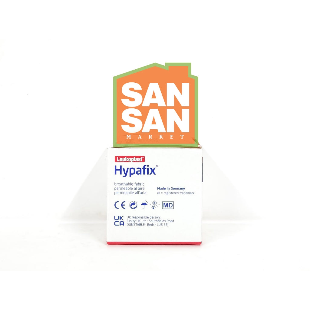 Leukoplast Hypafix 5 cm x 5 m - plester penutup luka lebar