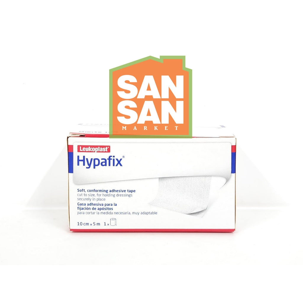 Leukoplast Hypafix 10 cm x 5 m - plester penutup luka lebar
