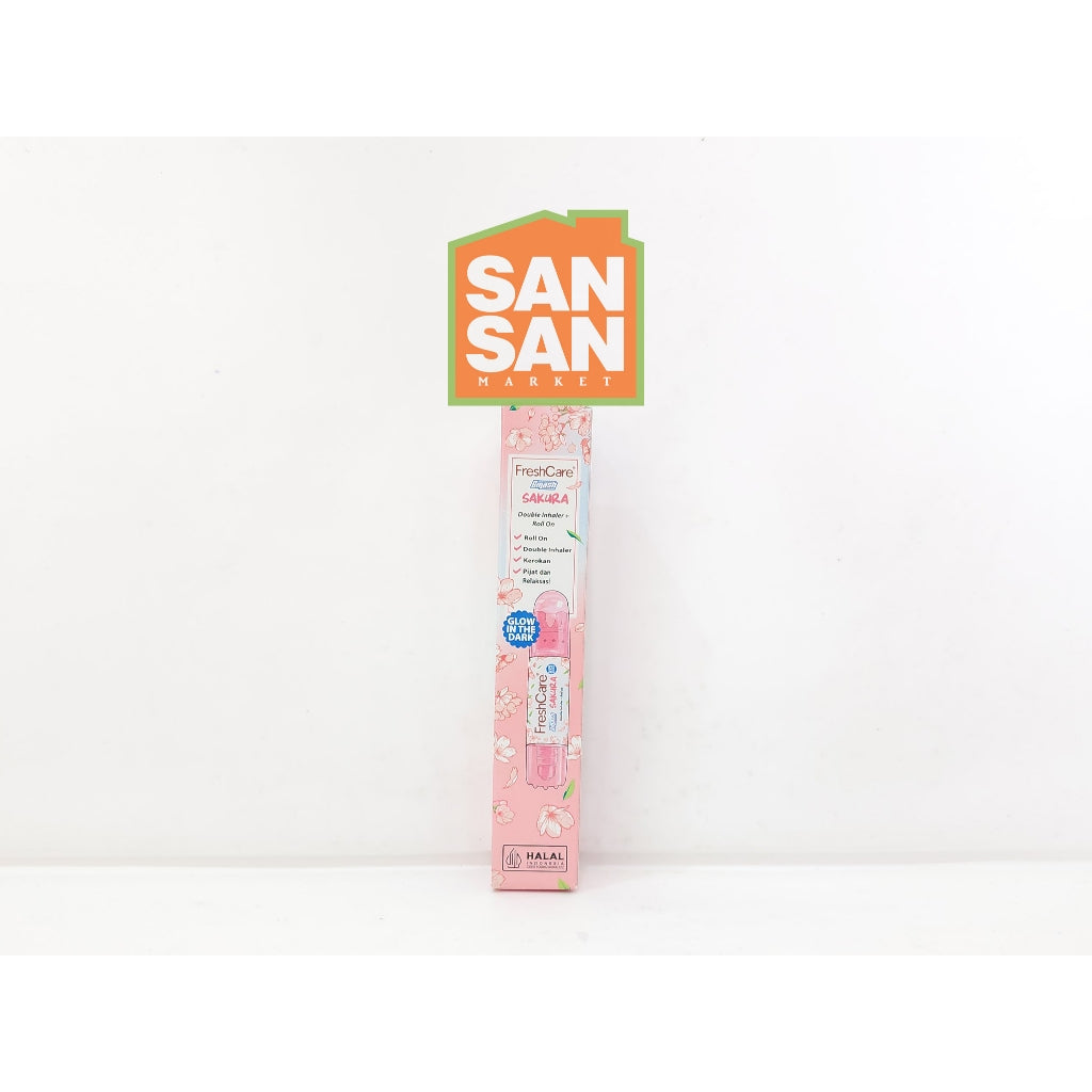 Freshcare Smash Sakura - Double Inhaler + Kerokan + Roll On + Pijat dan Relaksasi