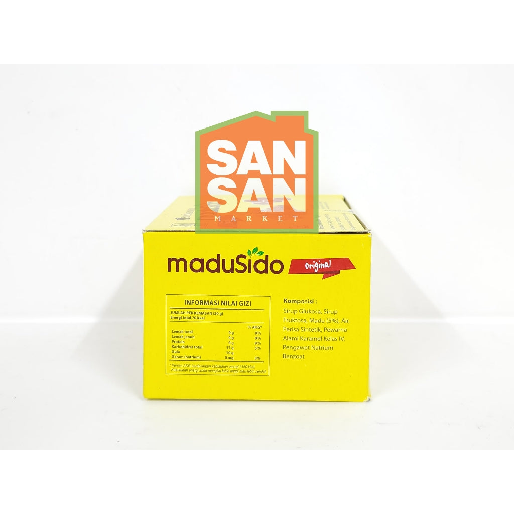 Sido Muncul Madu Sido Box Original isi 12 sachet