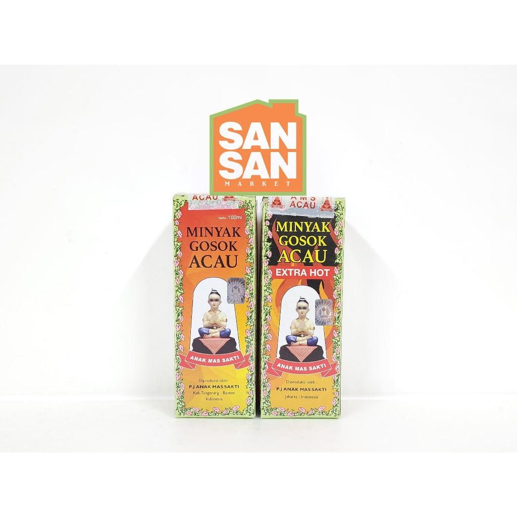 Minyak Gosok Acau 100 ml - membantu meredakan nyeri otot dan pegal linu anak masa sakti