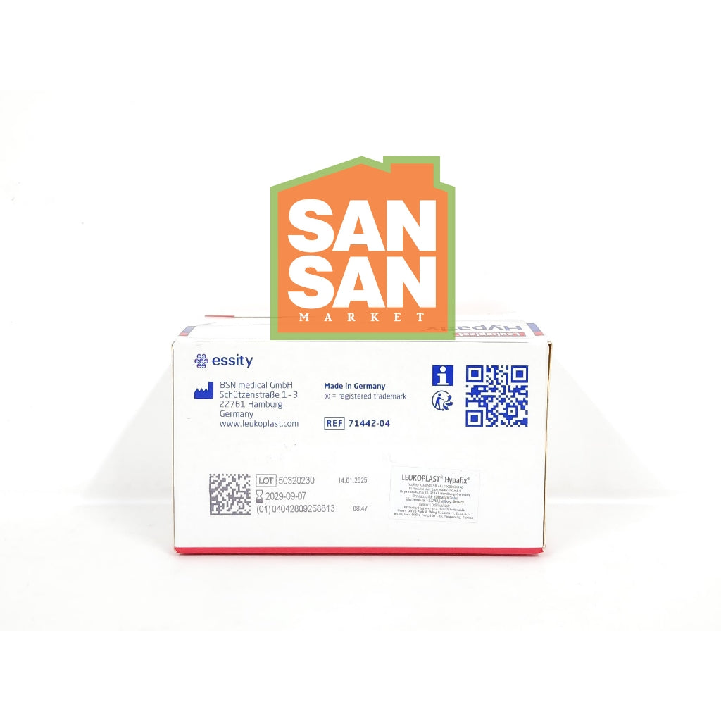 Leukoplast Hypafix 10 cm x 5 m - plester penutup luka lebar