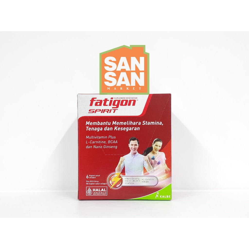 Fatigon Spirit Multivitamin Box isi 60 Kaplet