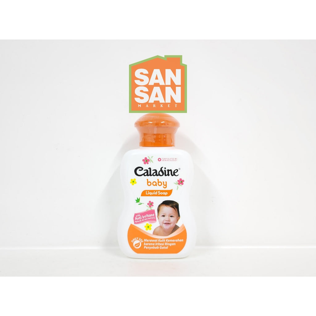 Caladine Baby Liquid Soap Botol 200 ml - Sabun Bayi
