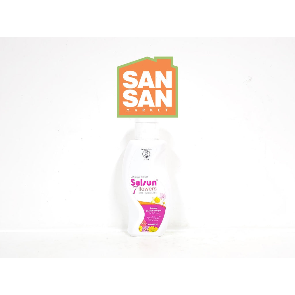 Selsun 7 Flowers Premium Dandruff Shampoo 60 ml Shampoo Ketombe