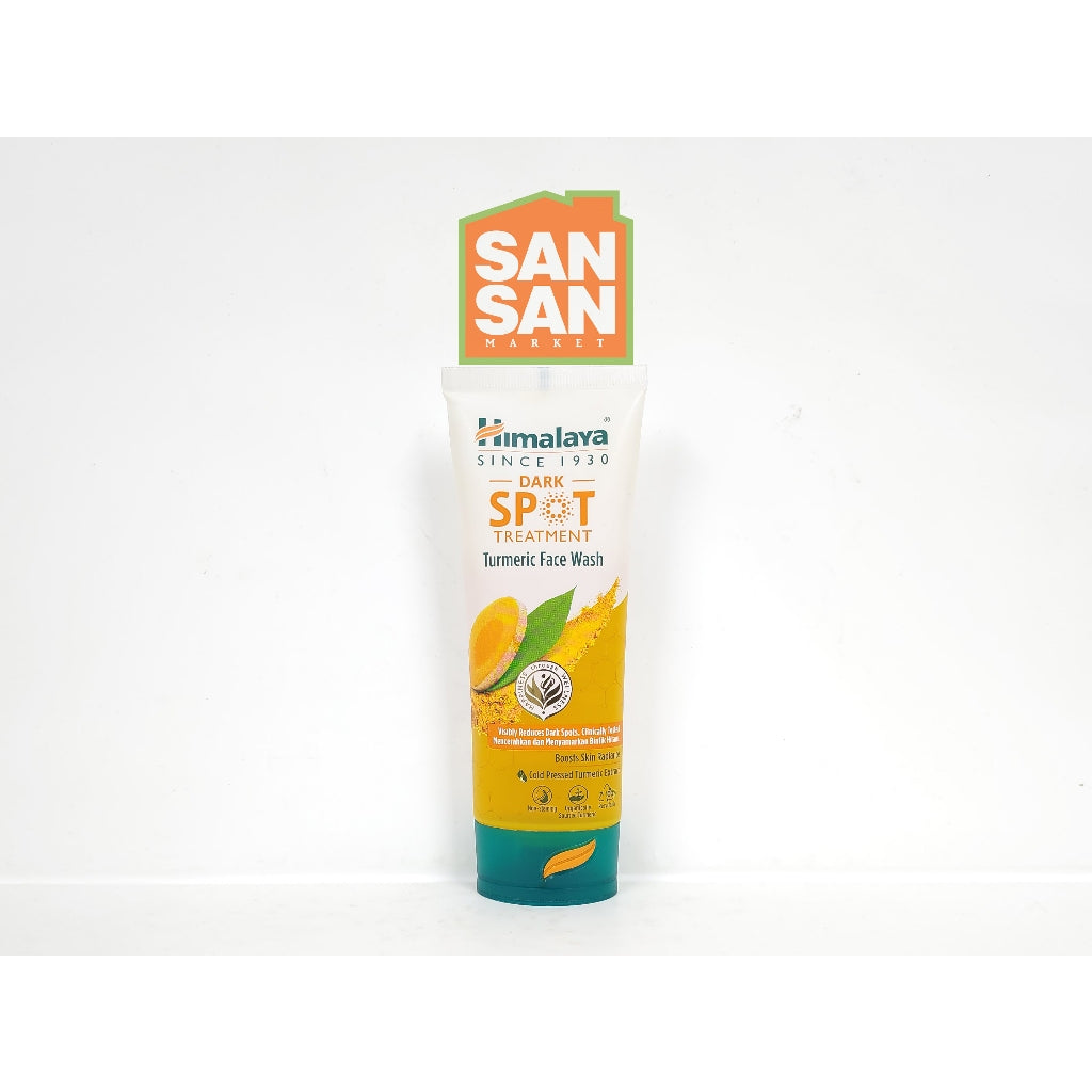 Himalaya Dark Spot Treatment Turmeric Face Wash 100 ml - sabun cuci muka untuk jerawat acne