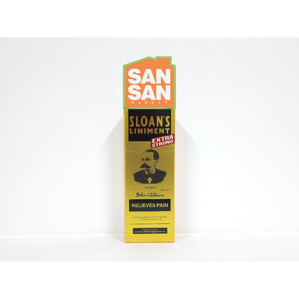 Cap Lang SLOAN'S Liniment Extra Strong Minyak Gosok 60 ml