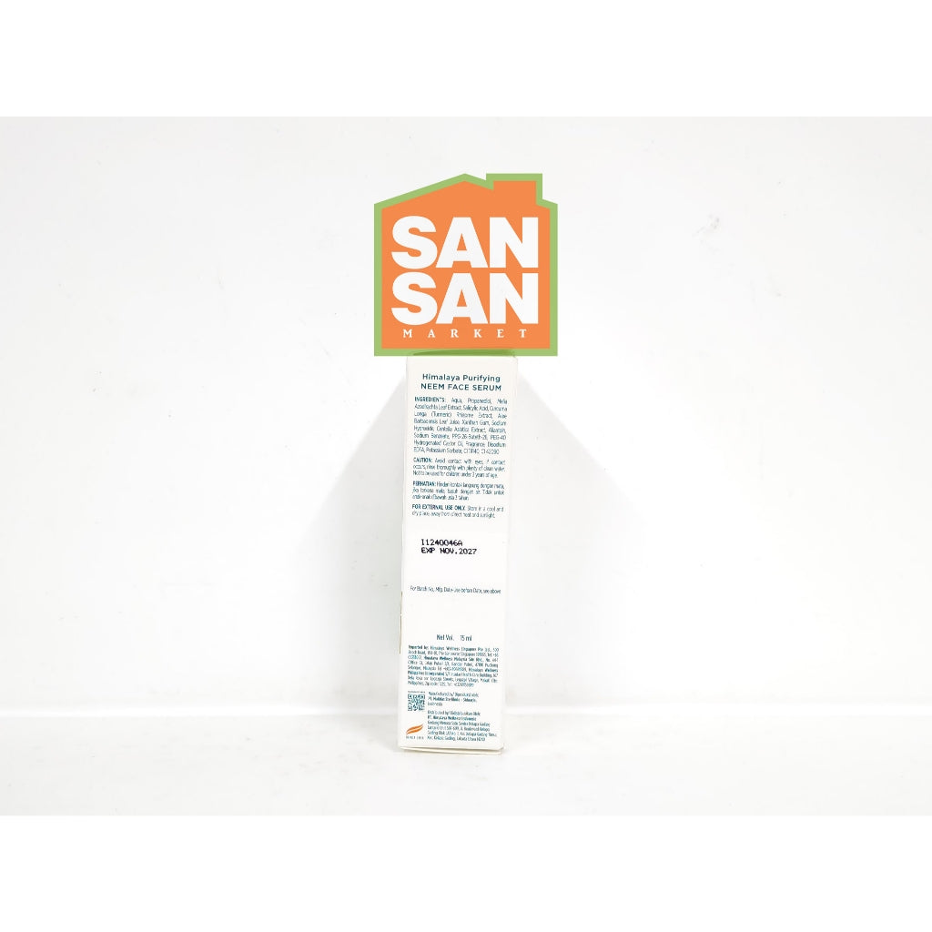 Himalaya Purifying Neem Face Serum 15 ml - serum wajah untuk jerawat acne