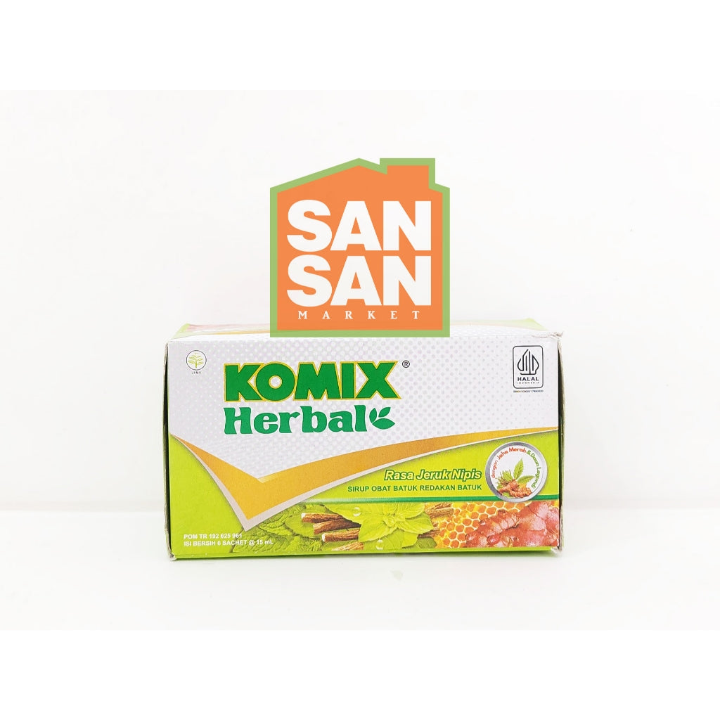 KOMIX Herbal Box JERUK NIPIS isi 6 sachet
