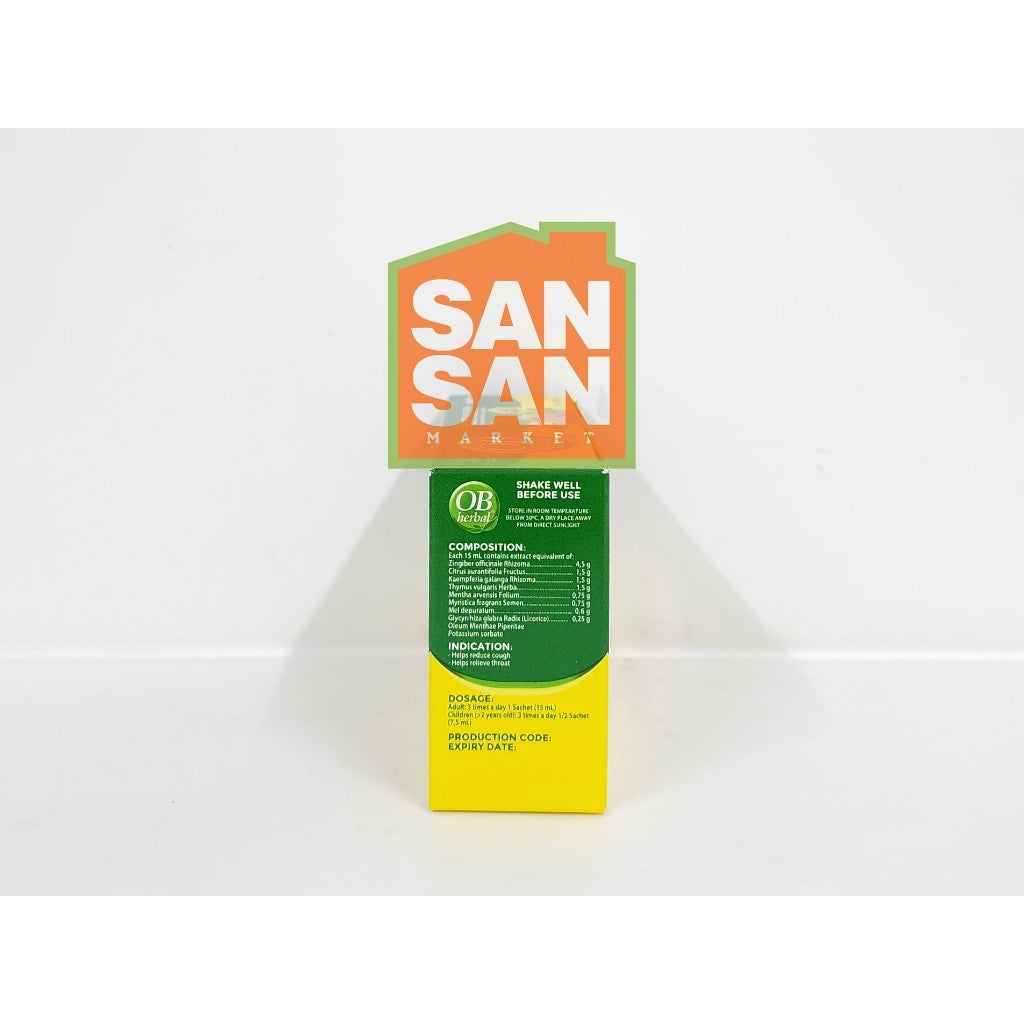 OB Herbal Box isi 5 Sachet