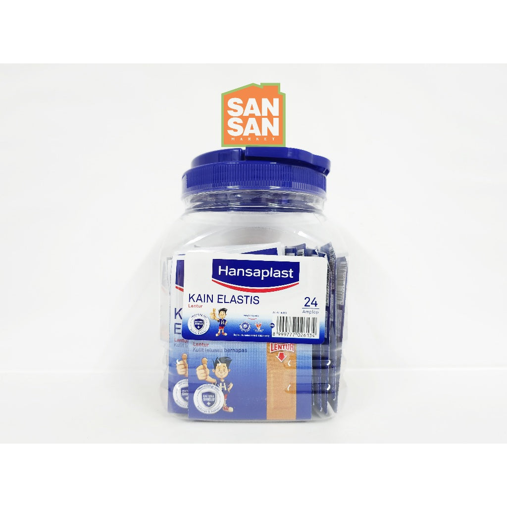Hansaplast Kain Elastis Toples isi 24 Amplop @10 lembar