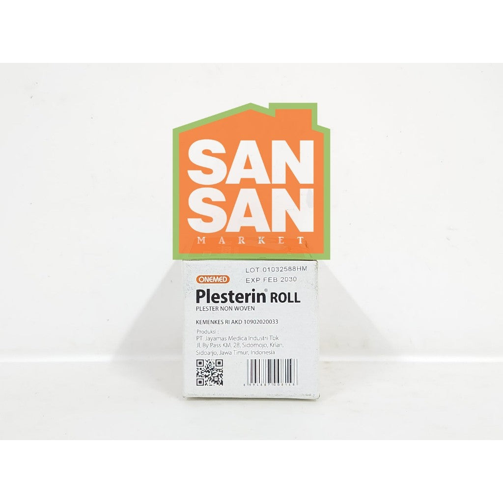 ONEMED Plesterin Roll Plester Non Woven 5cm x 1m - plester luka