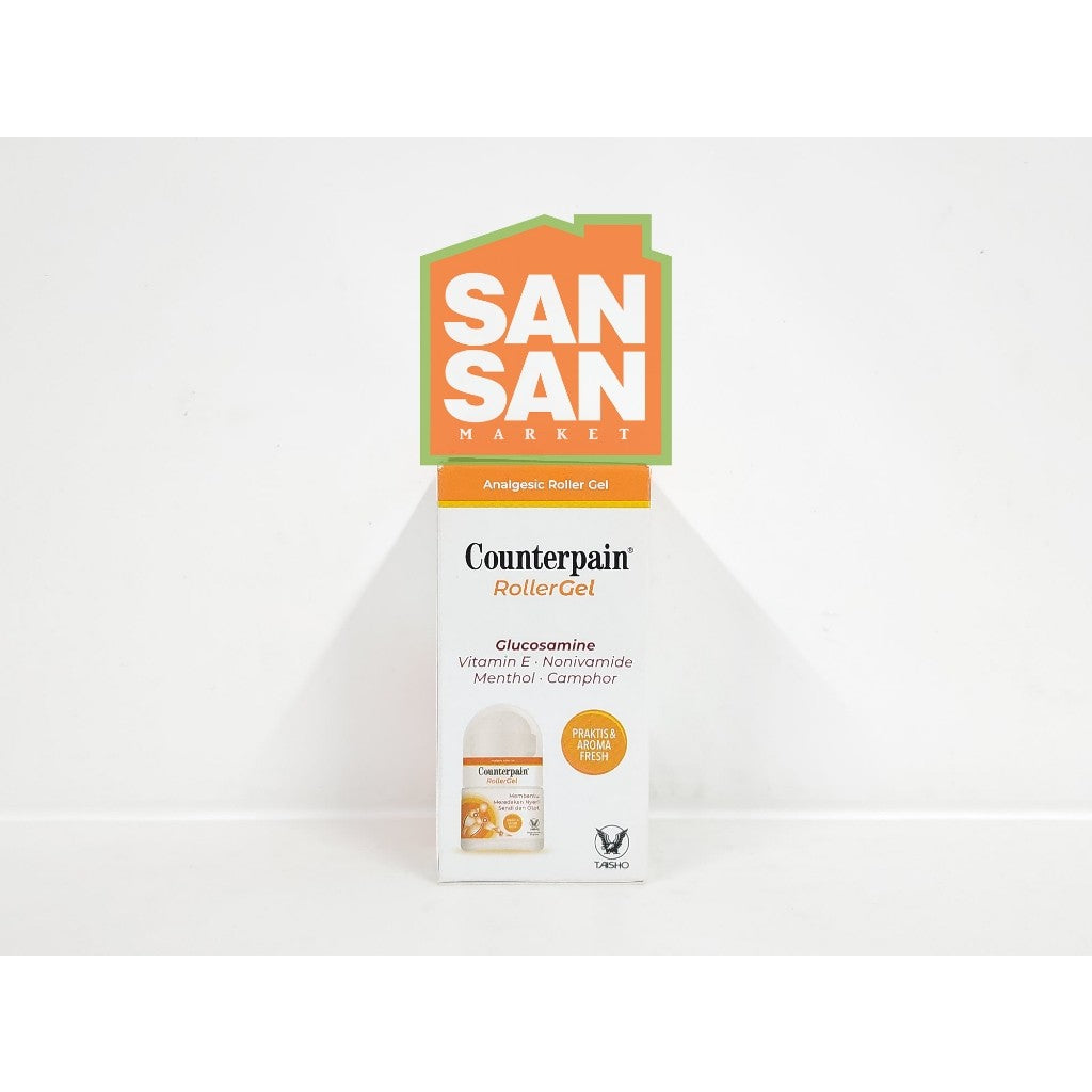 Counterpain Roller Gel 30 gr - meredakan nyeri sendi dan otot